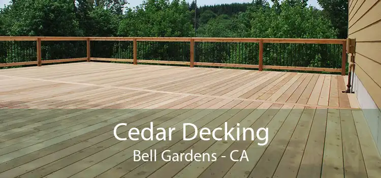 Cedar Decking Bell Gardens - CA