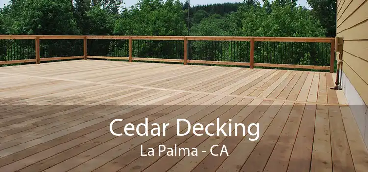 Cedar Decking La Palma - CA