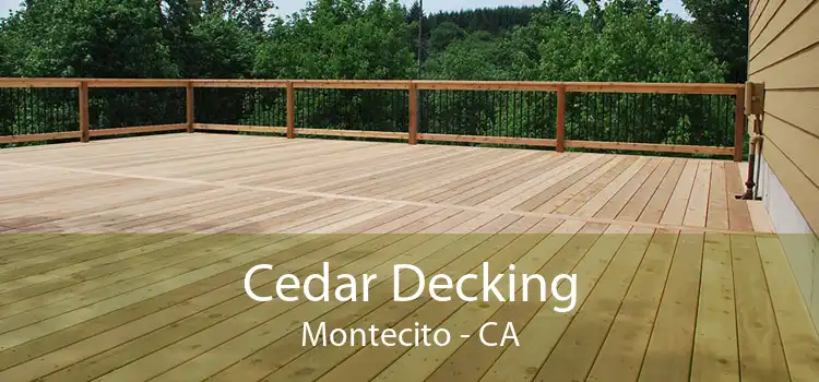 Cedar Decking Montecito - CA