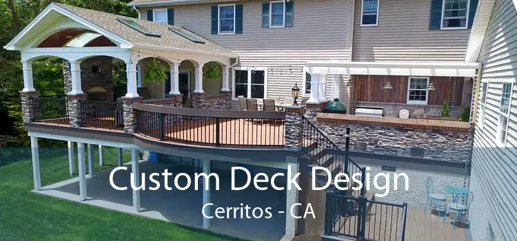 Custom Deck Design Cerritos - CA