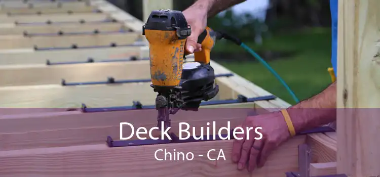 Deck Builders Chino - CA