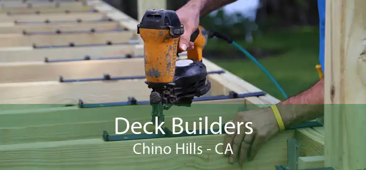 Deck Builders Chino Hills - CA