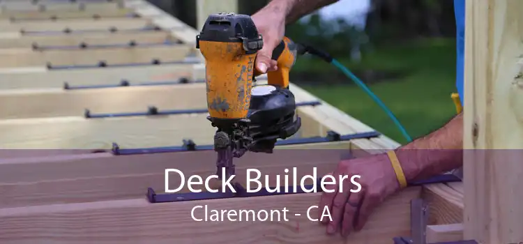 Deck Builders Claremont - CA