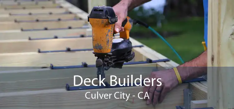 Deck Builders Culver City - CA