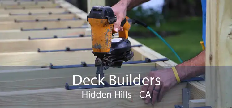 Deck Builders Hidden Hills - CA