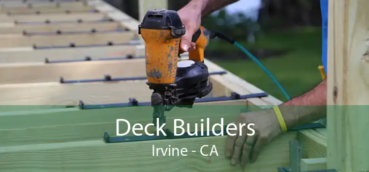 Deck Builders Irvine - CA