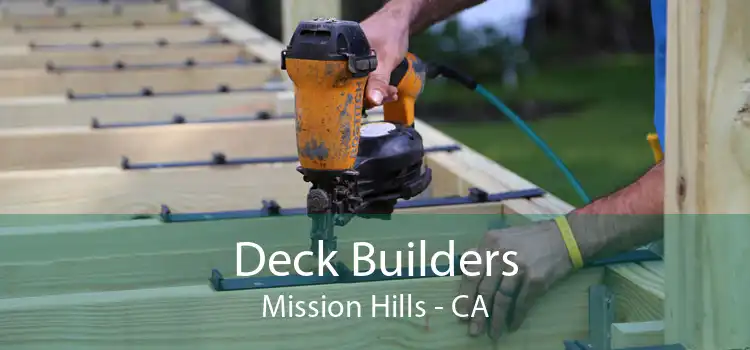 Deck Builders Mission Hills - CA