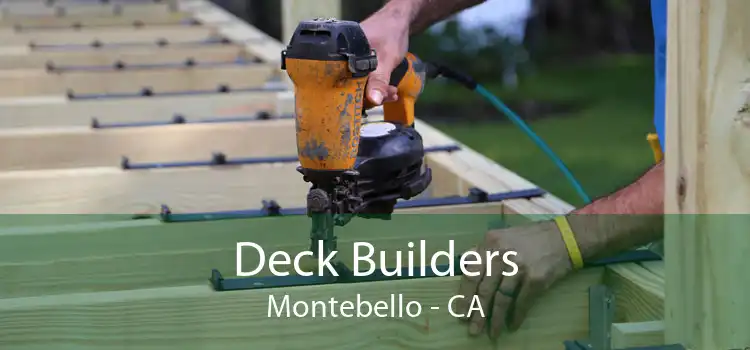 Deck Builders Montebello - CA