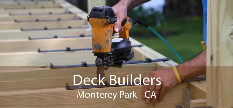 Deck Builders Monterey Park - CA