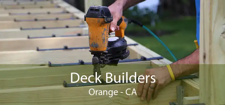 Deck Builders Orange - CA