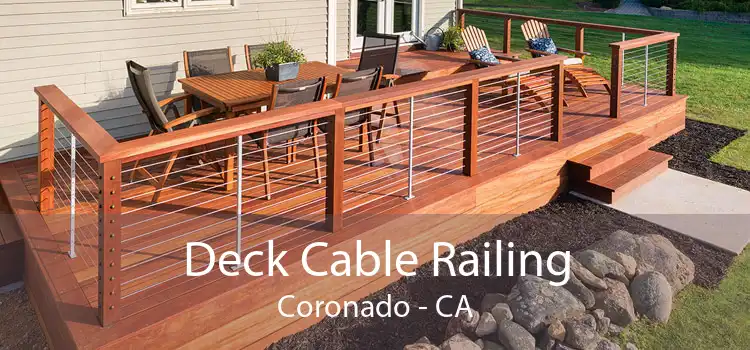 Deck Cable Railing Coronado - CA