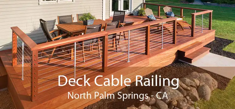 Deck Cable Railing North Palm Springs - CA