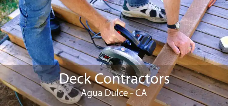 Deck Contractors Agua Dulce - CA