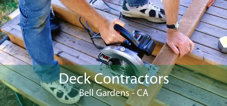 Deck Contractors Bell Gardens - CA