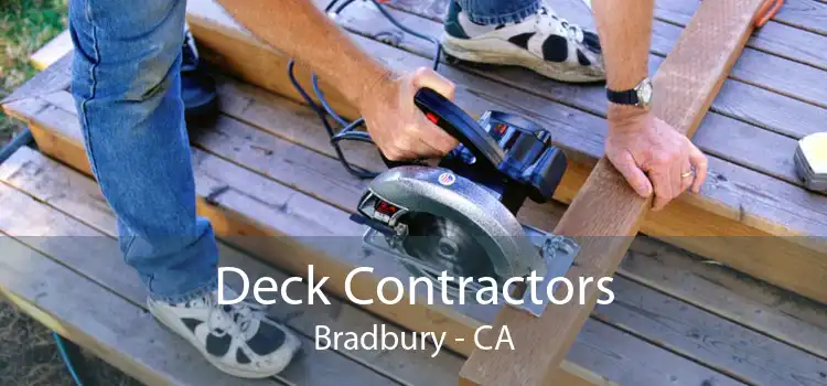 Deck Contractors Bradbury - CA