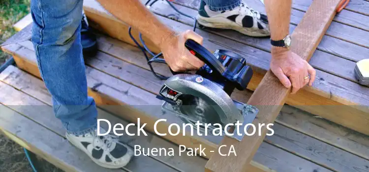 Deck Contractors Buena Park - CA