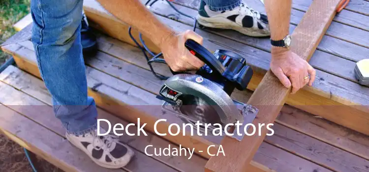 Deck Contractors Cudahy - CA