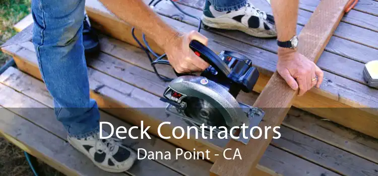 Deck Contractors Dana Point - CA