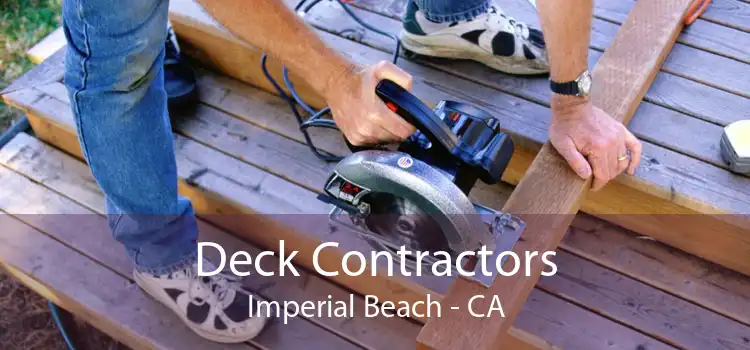 Deck Contractors Imperial Beach - CA