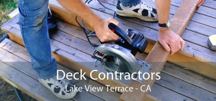 Deck Contractors Lake View Terrace - CA