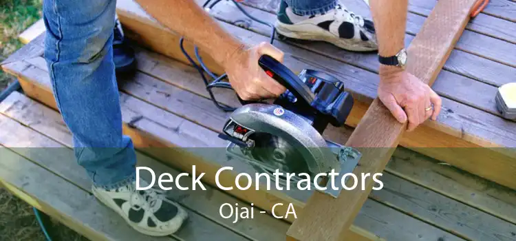 Deck Contractors Ojai - CA