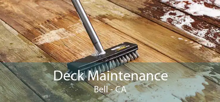 Deck Maintenance Bell - CA