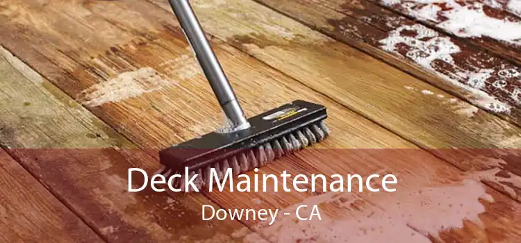 Deck Maintenance Downey - CA