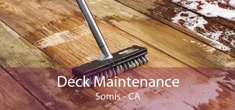 Deck Maintenance Somis - CA