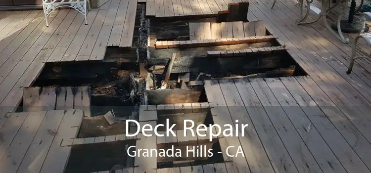 Deck Repair Granada Hills - CA