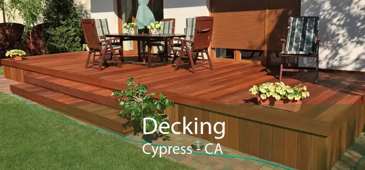Decking Cypress - CA
