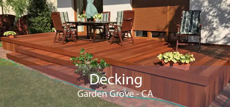 Decking Garden Grove - CA