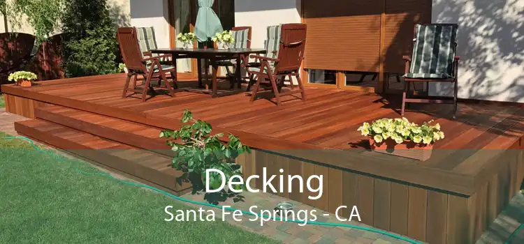 Decking Santa Fe Springs - CA