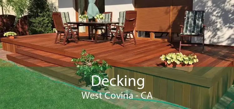 Decking West Covina - CA