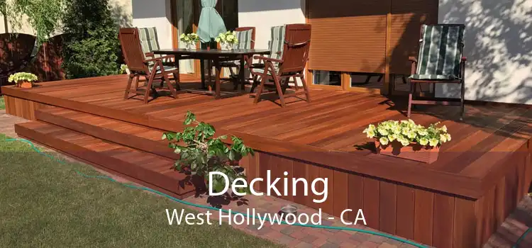 Decking West Hollywood - CA