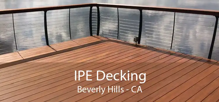 IPE Decking Beverly Hills - CA