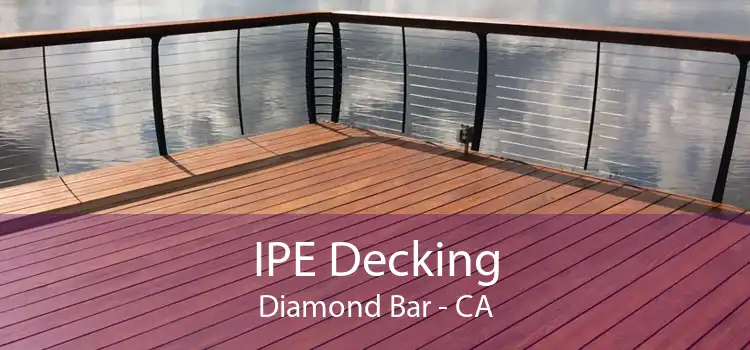 IPE Decking Diamond Bar - CA