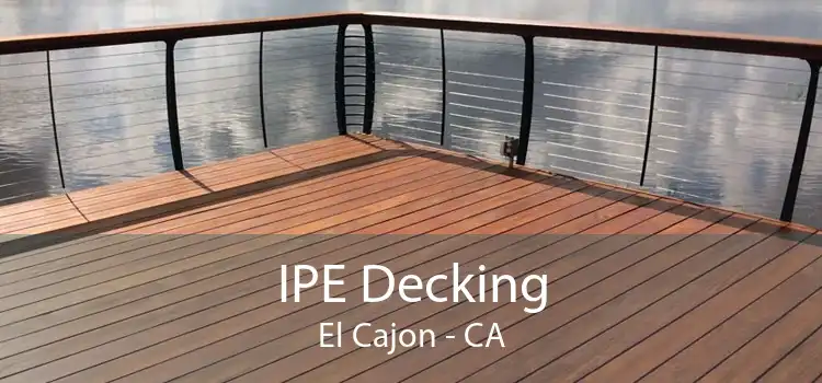 IPE Decking El Cajon - CA