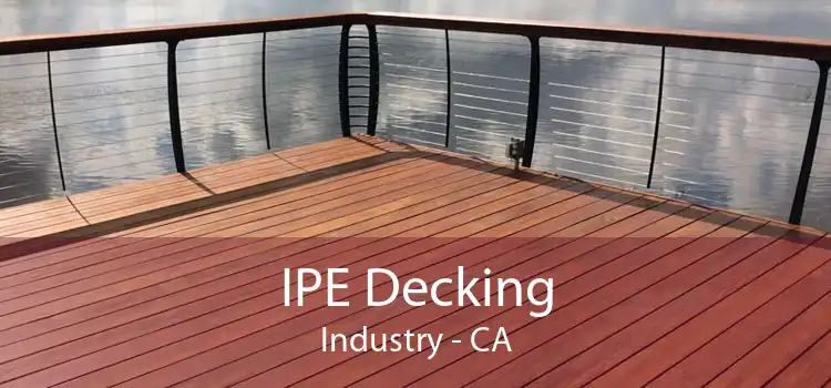 IPE Decking Industry - CA