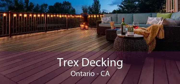 Trex Decking Ontario - CA