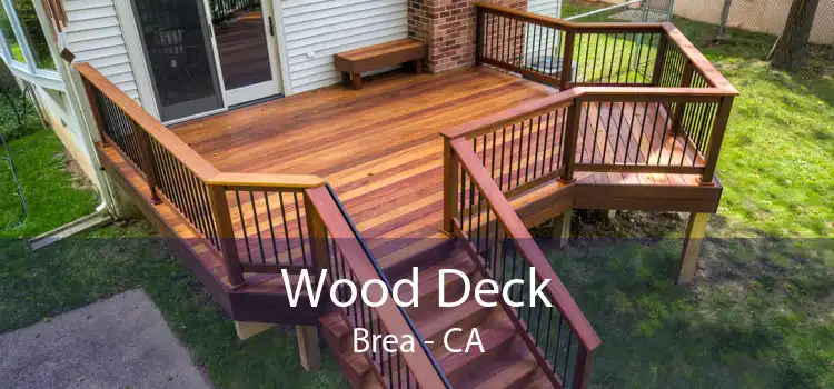 Wood Deck Brea - CA