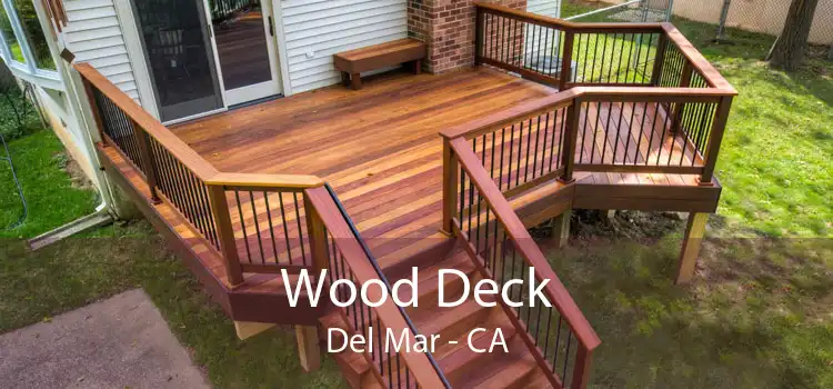 Wood Deck Del Mar - CA