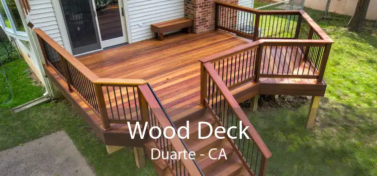 Wood Deck Duarte - CA