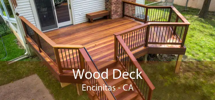 Wood Deck Encinitas - CA