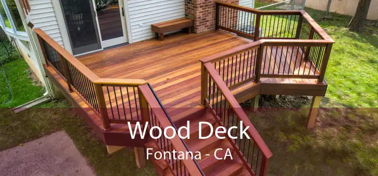 Wood Deck Fontana - CA