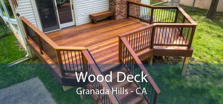 Wood Deck Granada Hills - CA