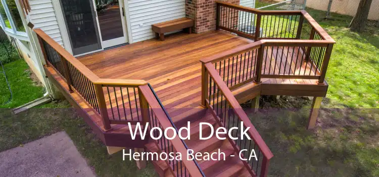 Wood Deck Hermosa Beach - CA
