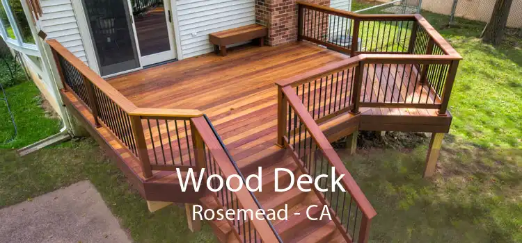 Wood Deck Rosemead - CA