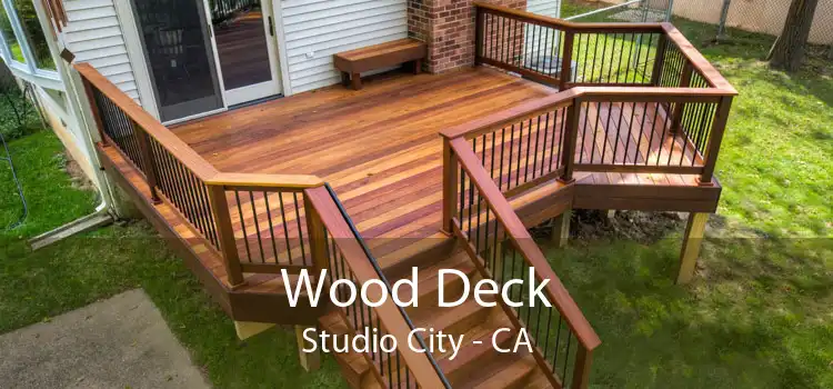 Wood Deck Studio City - CA