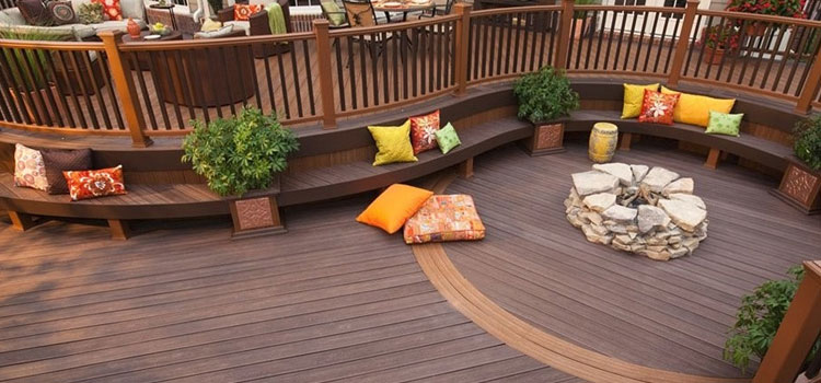 Installing Trex Decking in Del Mar, CA